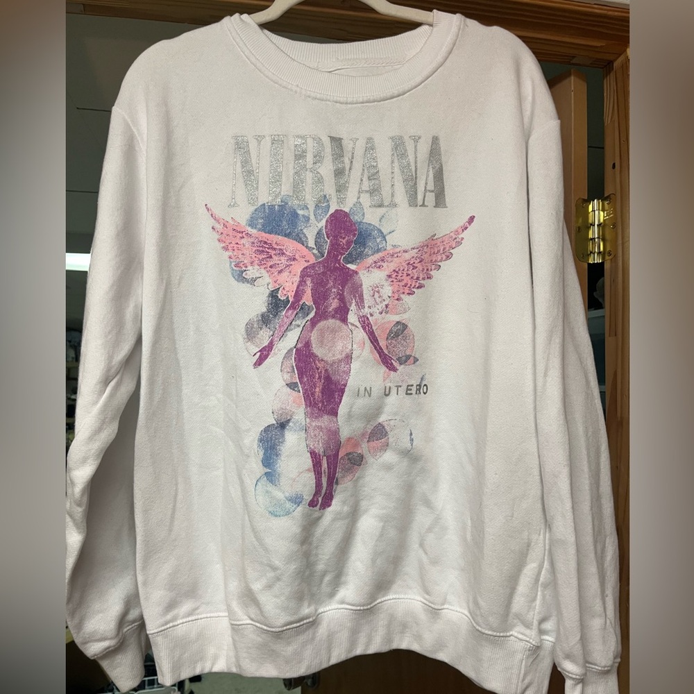 Nirvana Crew Neck Sweatshirt
